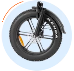 V&eacute;lo &eacute;lectrique &agrave; gros pneus populaire