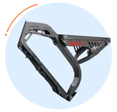 <br>Cadre en acier