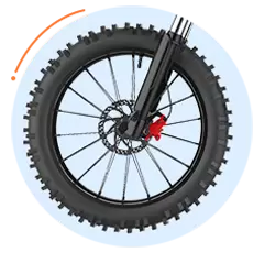 V&eacute;lo &eacute;lectrique &agrave; gros pneus populaire