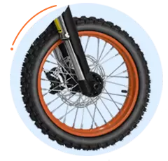 V&eacute;lo &eacute;lectrique &agrave; gros pneus populaire