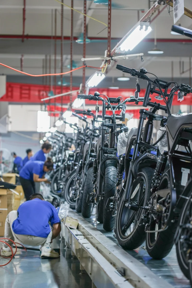 Fabrication de vélos électriques sur mesure