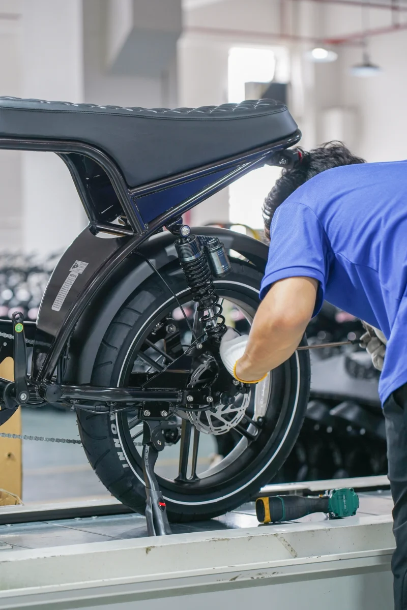 Fabrication de vélos électriques sur mesure