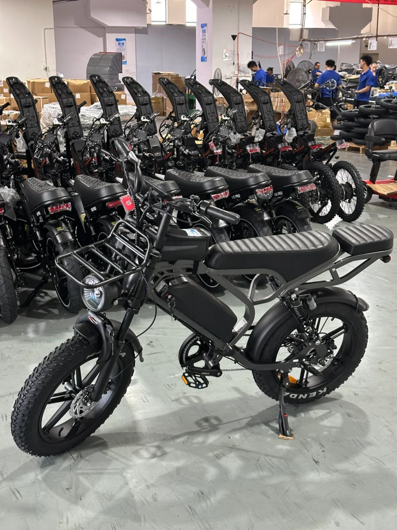 Vélo électrique à gros pneus longue portée