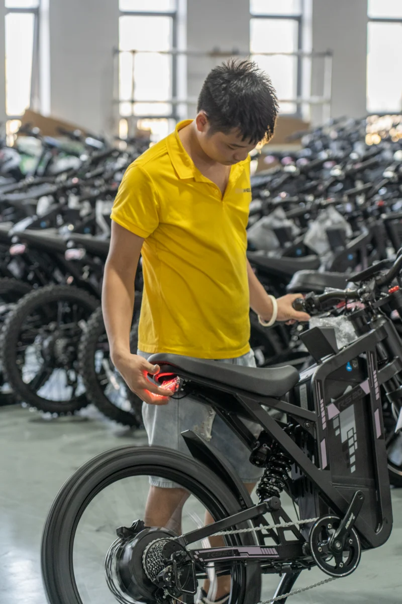 Vélo électrique tout terrain à gros pneus